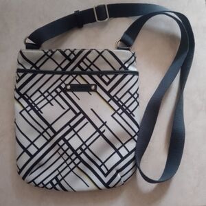 Le Tanneur Stylish Geometric Crossbody Bag